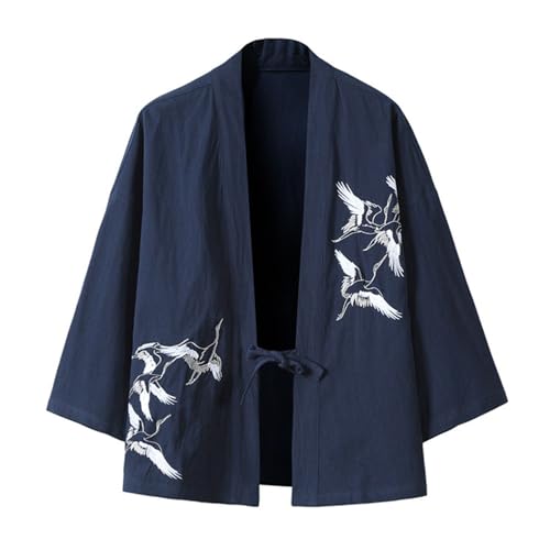 Cardigan Hanbok brodé homme veste fine aux finitions soignées et élégantes