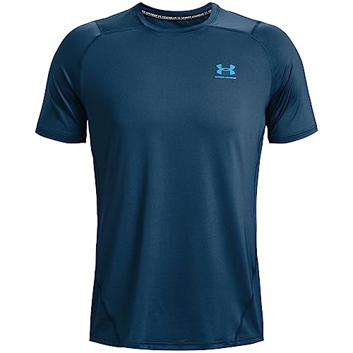 Image of Under Armour Men's UA HG Armour Comp SS Short Sleeve Functional Shirt Quick Dry T-Shirt with Compression Fit