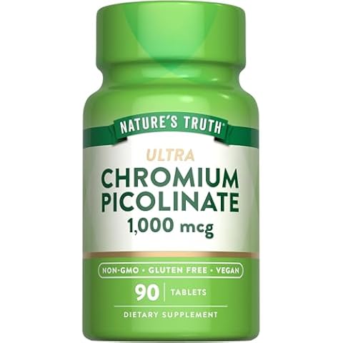 Nature's Truth Chromium Picolinate Dietary Supplement, 90 Count Cover