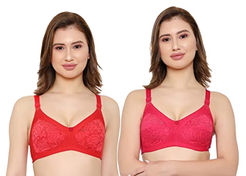 Image of Women Net Non-Padded Wire Free Regular Bra