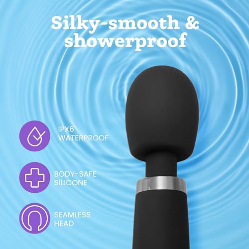 Image of Oliver James Premium Wand Vibrator - High-Powered Massager 5 Modes 4 Levels