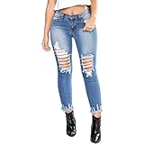 >> Nimm einfach eine weißes Shirt für den casual Style. Kombiniere die Denim Hose mit einem coolen Top oder Sweater zu Boots oder Sneakern für den Stadtbummel oder Bluse und Pumps fürs Office. High Waist Design, lässt Ihere Beine längeer erscheinen. ----[hose jeans damen jeanshemd hosen für männer schwarz rock jogginghose löcher destroyed sneaker bootcut umstandsjeans jeansjacken jeansjacke baggy high waist mom kurze motorrad jeansknöpfe ripped hemden latzhose oversize 3/4 herrenjeans]