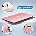 IBENZER Compatible with Old Version MacBook Air 13 Inch Case (2010-2017 Release). Models: A1466 / A1369, Plastic Hard Shell Case with Keyboard Cover for Mac Air 13, Pink, A13PK+1A