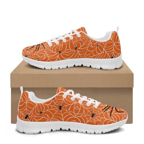 Image of GIFTPUZZ Mens Lace Up Athletic Trainers Running Sneakers Wedge Breathable Gym Lightweight Sports Tennis Shoes