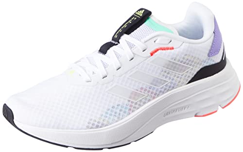 Image of Adidas Runtheworld Fabric Lace Up Women's Sport Shoes