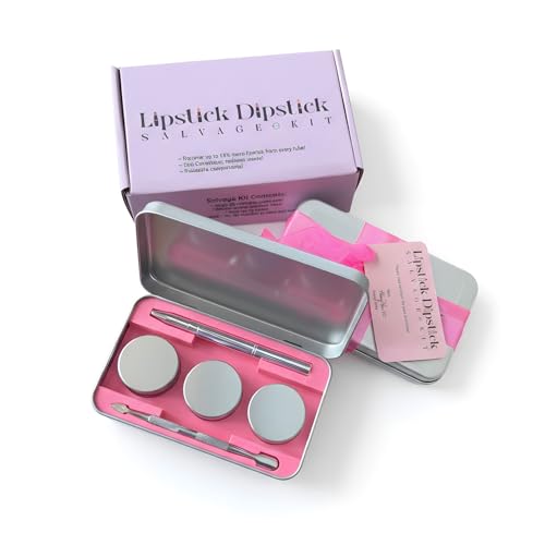 Lipstick Dipstick™ Salvage Kit- Lipstick Saver Tool: Retrieve & Reapply The Last of Your Favorite Product– Tube Content Extractor and Applicator Kit image 5