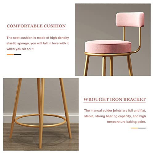 Tabourets de bar de petit-déjeuner pour table haute de salon chic - 6