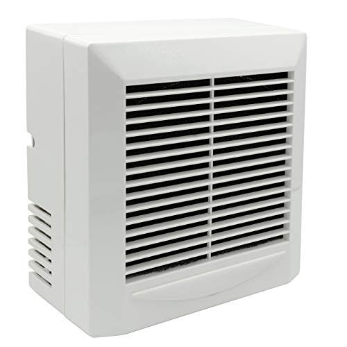 La Ventilation AA10C Wandabsauger für Bohrung Ø 100 mm - Durchflussmenge 90 m³/h Farbe weiß