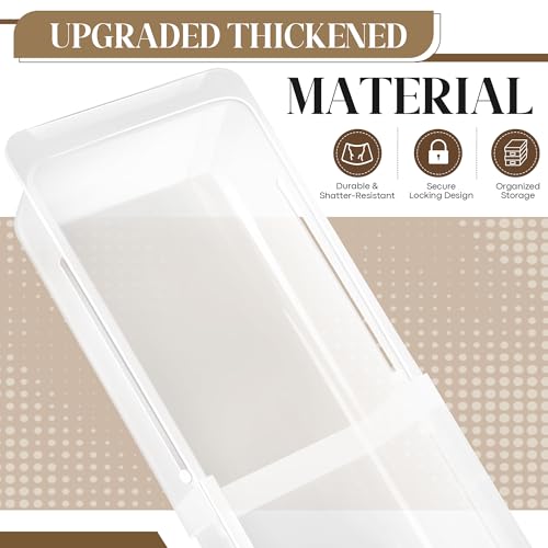 Bacs de rangement profonds de 43,2 cm avec plateau extensible réglable - 7
