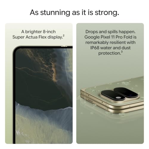 Image of Google Pixel 11 Pro Fold - Obsidian 512 GB & Pixel Watch 5 Obsidian 41mm WiFi