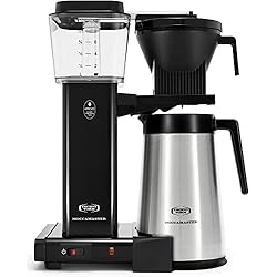 Technivorm Moccamaster 79314 KBGT thermal Carafe 10-Cup Coffee Maker 40 Ounce, Black 1.25l