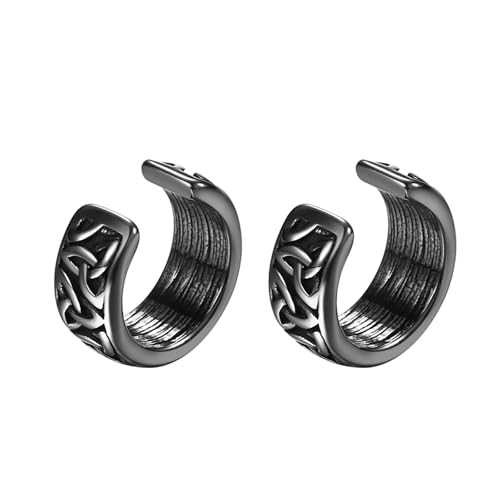 Pendientes vikingos góticos OIDEA un regalo de joyería de acero inoxidable para hombres y mujeres