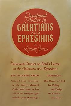 Hardcover GALATIANS AND EPHESIANS Devotional Studies Book