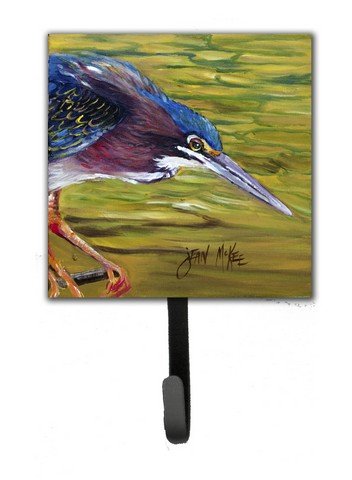 Green Heron Leash & Key Holder