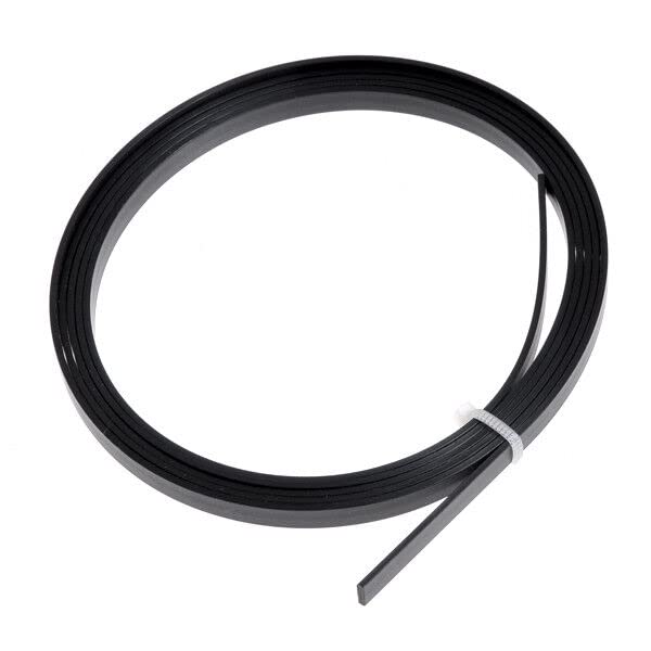 8pcs 5 Feet ABS Guitar Binding 6mm X 1.5mm Thick Black DIY Guitar Part