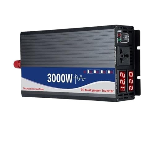Onduleur pure sinus 3000W 24V vers 220V pour l'autonomie en camping-car et van aménagé