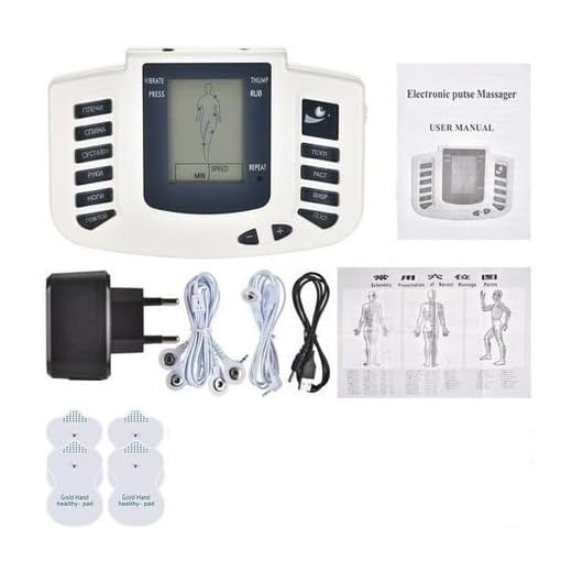 softdigit Aparelho Fisioterapia com Eletrodos Pulso Eletrico Alivia Dores massageador dor tensao muscular Tens Acupuntura Portatil