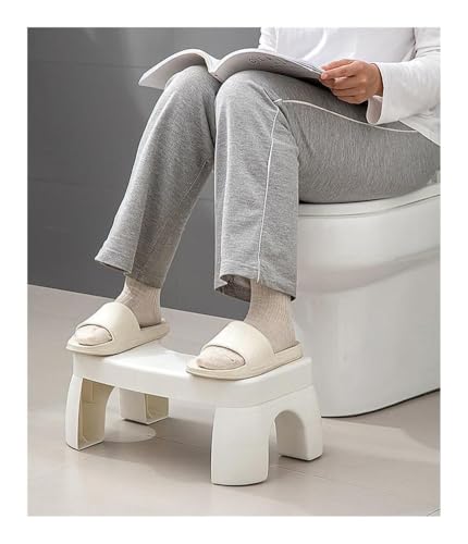 Reposapiés de baño ergonómico que eleva tus piernas para una ayuda cómoda y natural 5