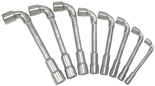 KS Tools 517.0451 Jeu de 11 clés à pipe débouchées 6/7/8/9/10/11/12/13/14/17/19 mm