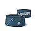 AONIJIE Hydration Running Belt Cintura Pack Viaje dinero Bolsa Trail Marathon Gym Workout Fitness Soporte para teléfono móvil con 250 ml botella de agua (Azul, M/L)