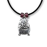 The Magic Zoo Pewter Large Hamster Necklace
