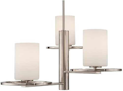 Miniatura 6 de Home decoradores Collection 272633luces araña de pulido y níquel cepillado