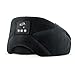 iLive Bluetooth Wireless Sleep Mask Headphones, Adjustable Headband, Carry Pouch Included, Black (IAHB31B)