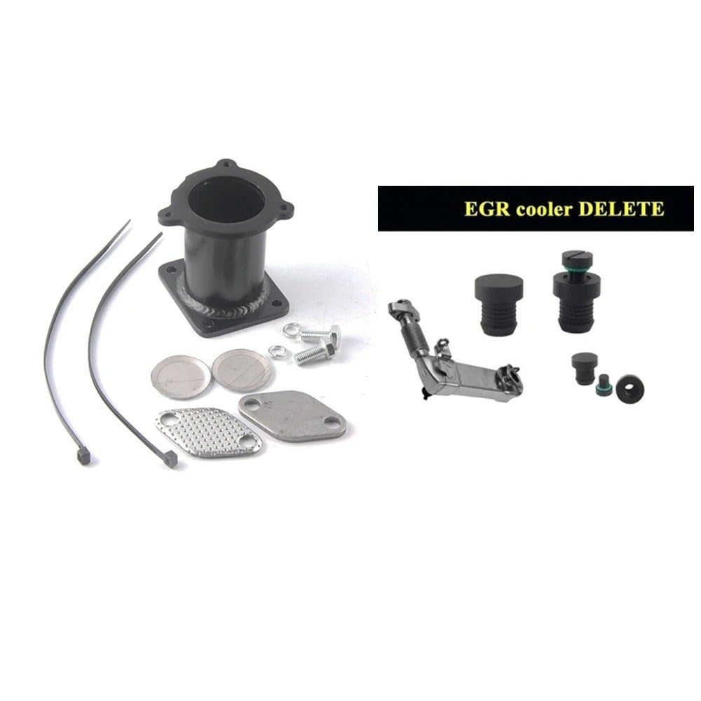 Valvola Ricircolo Gas Kit Di Rimozione Tappi Adattatore Radiatore E Termostato Per BMW Serie 1 3 5 7