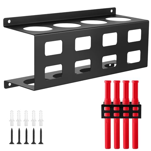 41tNYR7JOgL. SL500 Fardtry 4 Slot TIG Welding Rod Holder Wall Mount, Welding Rod Storage Tubes Rack, Metal Welding Filler Rod Organizer for Garages, Workshops, Tool Sheds