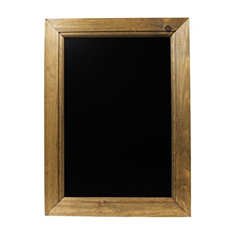 Chalkboards UK WC313 Framed Blackboard, Wood, Dark Oak, A3 (45 x 32.7 x 1.5cm) Cover