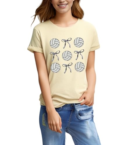 Volleyball Shirt Women Volleyball Mom Shirt Game Day Team Tee Tops Graphic Sports Ball Player Gift Short Sleeve2