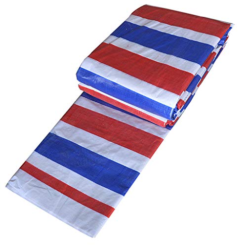 GRPB Tarpaulin, Waterproof Tarp,Polyethylene High density Preparation for Article Coverage,Garden Decoration,Outdoor Camping,Camping Tents,UV Protection,Moisture Protection Radiation Protection