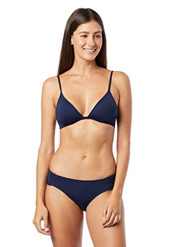 Calça Franzida Comfort Essential Marinho M