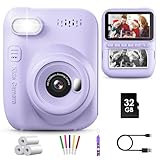 GREENKINDER Camara Fotos Infantil Instantanea, 3,0 Pulgadas 14 MP Camara Fotos...