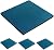 MYOYAY 1" Thick Interlocking Tiles 4 Pack 20" x 20” Rubber Flooring Mats Non-Slip Heavy-Duty Mats for Playground, Indoor and Outdoor Gym Floor, Sport Floor, Backyard Play Area
