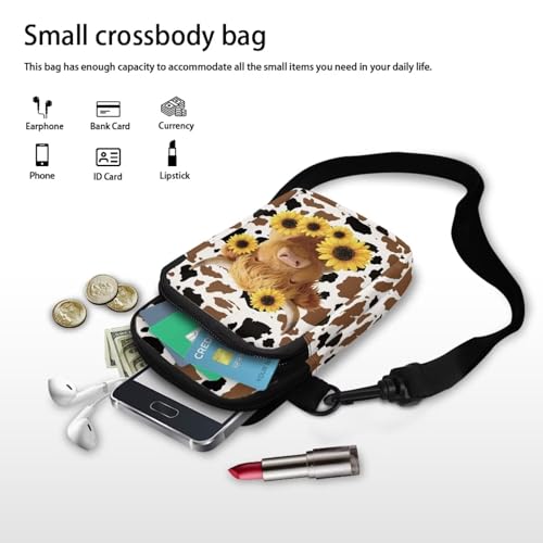 Image of Xpyiqun Small Crossbody Bag Women Phone Purses Sling Shoulder Handbag Cross Body Pouch Wallet Bags