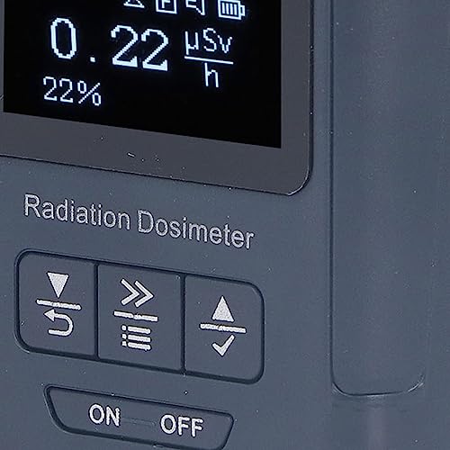 Detector de Radiación Nuclear Portátil Dosímetro Contador Geiger miniatura 7