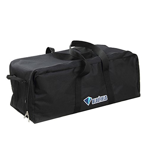 D DOLITY 55-150L Men and Woman Duffel Bag Sports Travel Duffle Large Luggage Backpack - Black, L