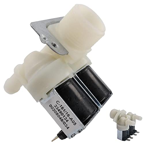 ELECTROVANNE 2 VOIES 180° POUR LAVE LINGE SAMSUNG - DC62-00024M