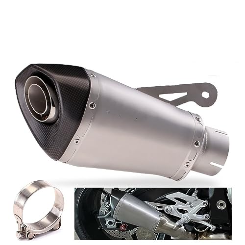 Silencieux de moto modifié 60mm résout la restriction d'échappement BMW S1000