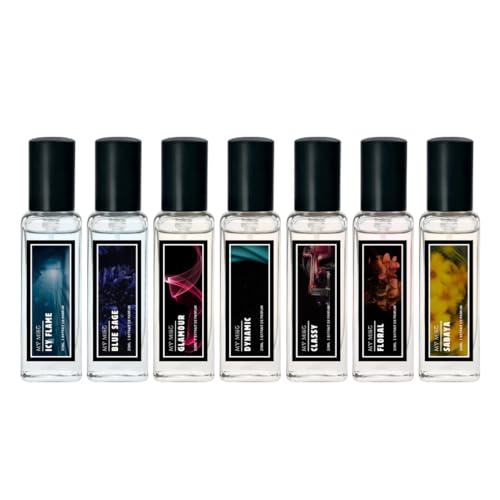 Image of Perfume Combo For Men And Women | 7x20ml Long Lasting Luxury Perfume Combo | Sweet, Fresh, Strong, Aquatic