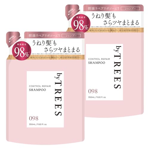 byTREES(�o�C�c���[�Y) �l�ߑւ� �Z�b�g 350��L×2 �w�A�P�A �l�� (�V�����v�[×2(�R���g���[�����y�A))