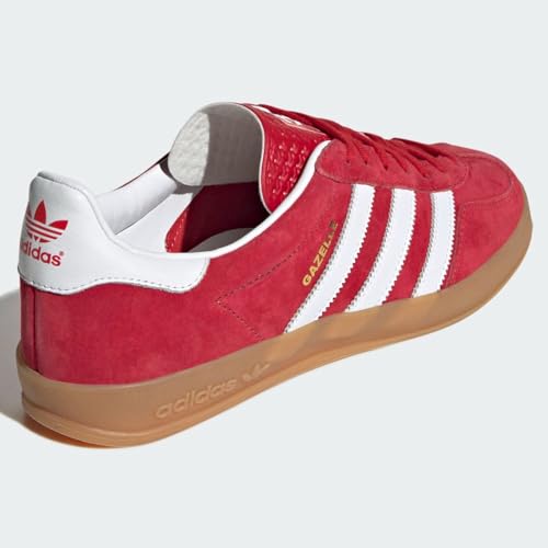 Image of adidas Originals Gazelle Indoor Shoes Men H06261 (Scarlet /Foot), Size 12