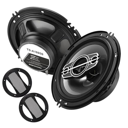 Stynxro カースピーカー 16cm 6.5インチ 最大350W 車 スピーカー 2点セット...