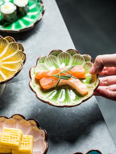 Plat de collation en céramique idéal pour vos apéritifs et fêtes à la maison - 7