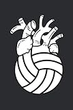 Volleyball Notizbuch: Perfektes Geschenk für Volleyball und Beachvolleyall Spieler und Spielerinnen