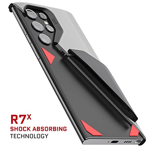 Ghostek EXEC Galaxy S22 Case Wallet Credit Card Holder Works with Magnetic Car Vent Mounts Easily Detachable for Wireless Charging Protective Phone Cover Designed for 2022 Galaxy S22 5G (6.1in) (Gray) by Ghostek - Image 7
