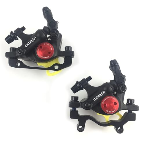 HB-100 Cable Actuated Hydraulic Disc Brake Caliper Front and Rear | Line pulling hydraulic design fits MTB road bike & e-bike; Universal fit for most disc brake systems easy installation product thumbnail 9