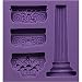 musykrafties Ancient Grec Piliers Fondant Bonbon Moule Silicone pour Décoration en Pâte à Sucre Chocolat Pâtisserie Gâteau Cupcake Décoration Argile Polymère Cire Crafting Projet