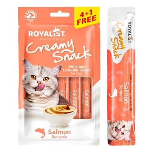 Royalist Cat Creamy Snack Pack Salmon 75g (515g)